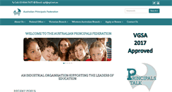 Desktop Screenshot of apf.net.au