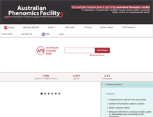Tablet Screenshot of pb.apf.edu.au